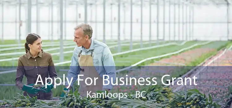 Apply For Business Grant Kamloops - BC